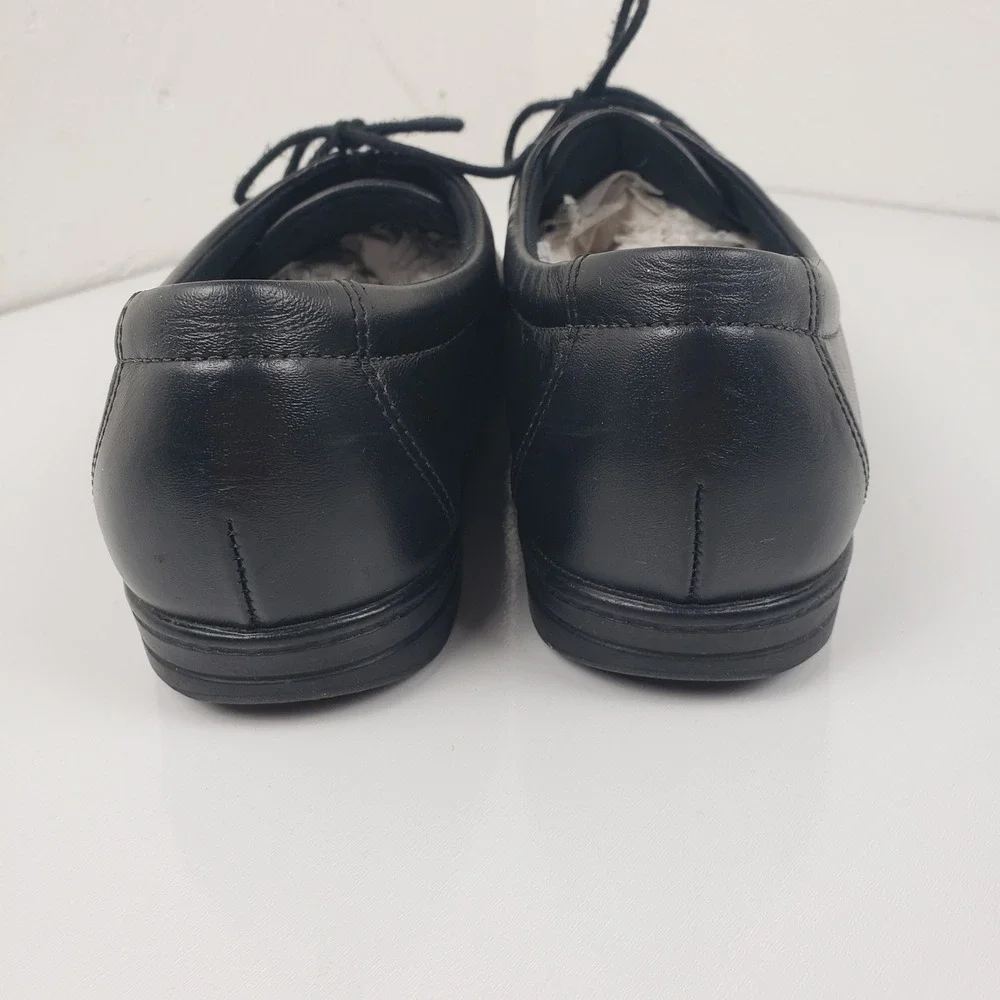 SAS Whisper Tripad Comfort‎ Women's 9 N Black Leather Lace Up Oxford Shoes